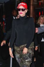 GWEN STEFANI Leaves Standard Hotel in New York 06/02/2016