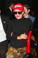 GWEN STEFANI Leaves Standard Hotel in New York 06/02/2016