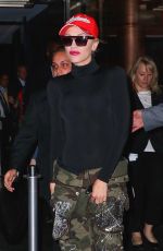 GWEN STEFANI Leaves Standard Hotel in New York 06/02/2016