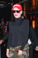 GWEN STEFANI Leaves Standard Hotel in New York 06/02/2016