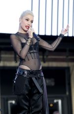 GWEN STEFANI Performs at Samsung 837 in New York 06/02/2016