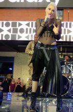 GWEN STEFANI Performs at Samsung 837 in New York 06/02/2016