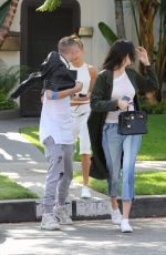 HAILEY BALDWIN and KENDALL JENNER Out in Los Angeles 05/31/2016