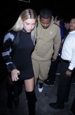 HAILEY BALDWIN Arrives at Nice Guy in West Hollywood 05/31/2016