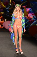 HAILEY BALDWIN at Moschino Fashion Show in Los Angeles 06/10/2016