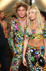 HAILEY BALDWIN at Moschino Fashion Show in Los Angeles 06/10/2016