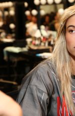 HAILEY BALDWIN at Moschino Fashion Show in Los Angeles 06/10/2016
