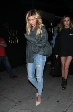 HAILEY BALDWIN at Nice Guy in West Hollywood 06/03/2016