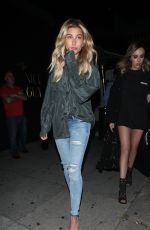 HAILEY BALDWIN at Nice Guy in West Hollywood 06/03/2016