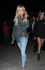HAILEY BALDWIN at Nice Guy in West Hollywood 06/03/2016