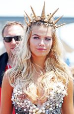 HAILEY CLUSON at 34th Annual Mermaid Parade in Coney Island 06/18/2016