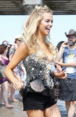 HAILEY CLUSON at 34th Annual Mermaid Parade in Coney Island 06/18/2016
