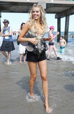HAILEY CLUSON at 34th Annual Mermaid Parade in Coney Island 06/18/2016