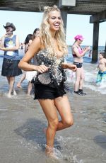 HAILEY CLUSON at 34th Annual Mermaid Parade in Coney Island 06/18/2016