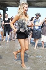 HAILEY CLUSON at 34th Annual Mermaid Parade in Coney Island 06/18/2016