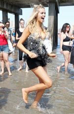 HAILEY CLUSON at 34th Annual Mermaid Parade in Coney Island 06/18/2016