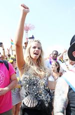 HAILEY CLUSON at 34th Annual Mermaid Parade in Coney Island 06/18/2016