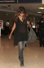 HALLE BERRY at LAX Airport in Los Angeles 06/21/2016