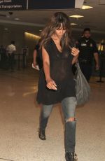 HALLE BERRY at LAX Airport in Los Angeles 06/21/2016