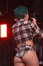 HALSEY PErforms at Bonnaroo Music + Arts Festival in Tennessee 06/10/2016