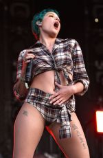 HALSEY PErforms at Bonnaroo Music + Arts Festival in Tennessee 06/10/2016