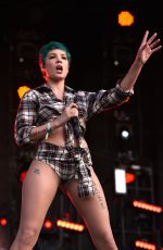 HALSEY PErforms at Bonnaroo Music + Arts Festival in Tennessee 06/10/2016