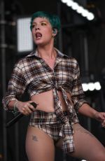 HALSEY PErforms at Bonnaroo Music + Arts Festival in Tennessee 06/10/2016
