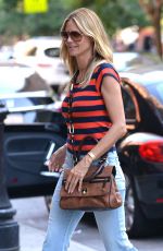 HEIDI KLUM Arrives at Her Hotel in New York 06/18/2016