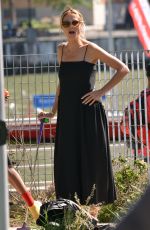 HEIDI KLUM at a Minigolf in Manhattan 06/10/2016
