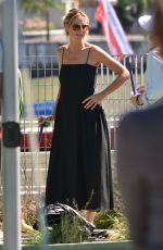 HEIDI KLUM at a Minigolf in Manhattan 06/10/2016