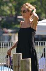 HEIDI KLUM at a Minigolf in Manhattan 06/10/2016
