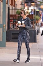 HEIDI KLUM at Starbucks in New York 06/14/2016