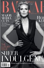 HEIDI KLUM in Harper