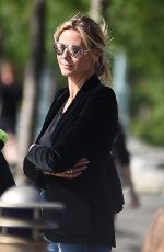 HEIDI KLUM Out and About in New York 06/09/2016