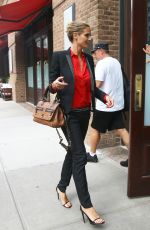 HEIDI KLUM Out and About in New York 06/21/2016