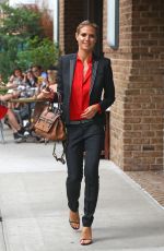 HEIDI KLUM Out and About in New York 06/21/2016
