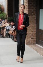 HEIDI KLUM Out and About in New York 06/21/2016