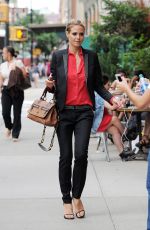 HEIDI KLUM Out and About in New York 06/21/2016