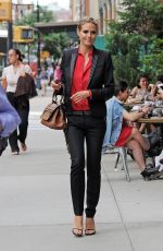 HEIDI KLUM Out and About in New York 06/21/2016