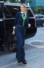 HEIDI KLUM Out and About in New York 06/22/2016