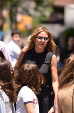 HEIDI KLUM Out in New York 06/14/2016