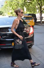 HEIDI KLUM Out in Tribeca  06/22/2016