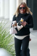 HILARY DUFF at a Gas Station in Beverly Hills 06/11/2016