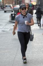 HILARY DUFF Leaves a Gym in New York 06/20/2016