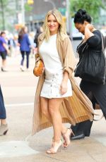 HILARY DUFF Ot in New York 06/23/2016