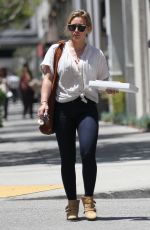 HILARY DUFF Out and About in Los Angeles 06/02/2016