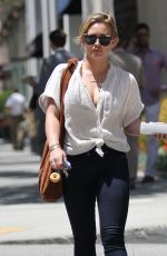 HILARY DUFF Out and About in Los Angeles 06/02/2016