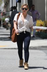 HILARY DUFF Out and About in Los Angeles 06/02/2016