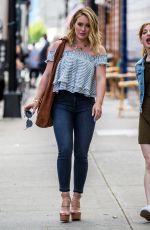 HILARY DUFF Out and About in New York 06/07/2016