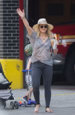 HILARY DUFF Out and About in New York 06/28/2016